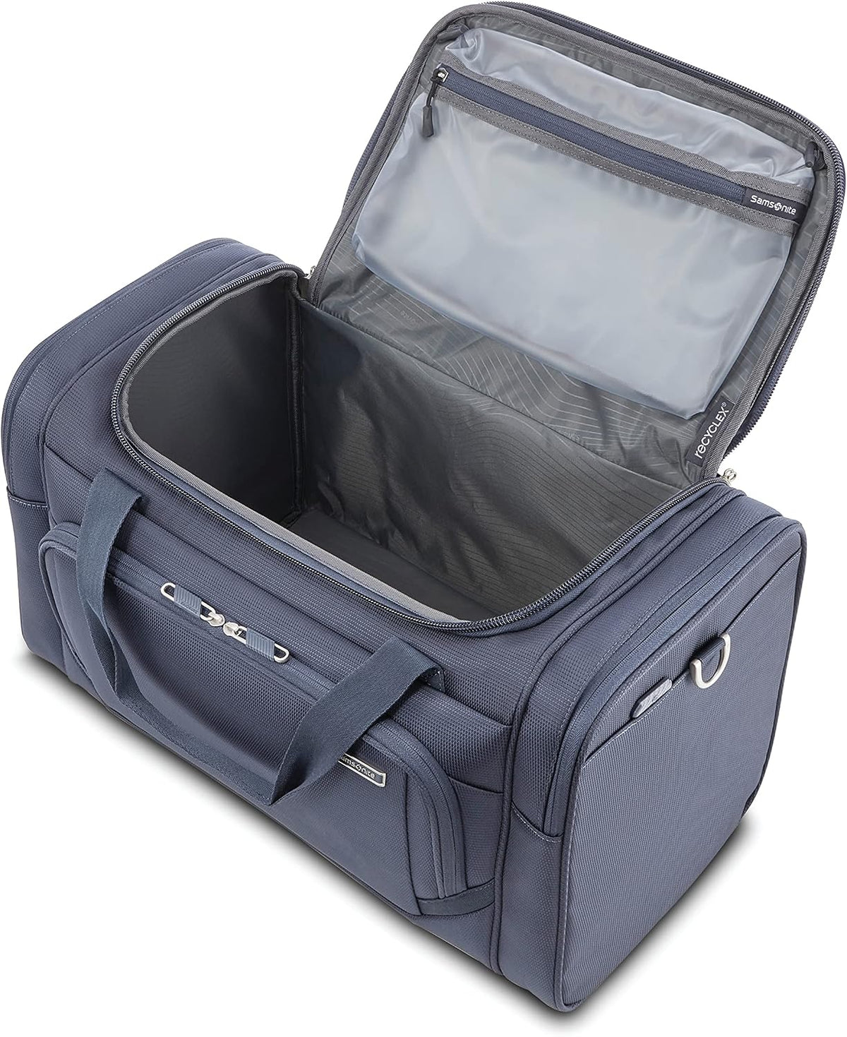 Samsonite Ascentra Softside Luggage, 2-Piece Set (Duffel/19 inch Carry-on), Slate