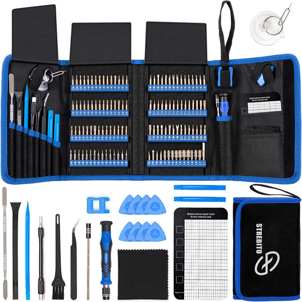 Electronics Precision Screwdriver Sets 142-Piece with 120 Bits Magnetic Repair