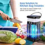 Solar Light + Bug Zapper 2 in 1