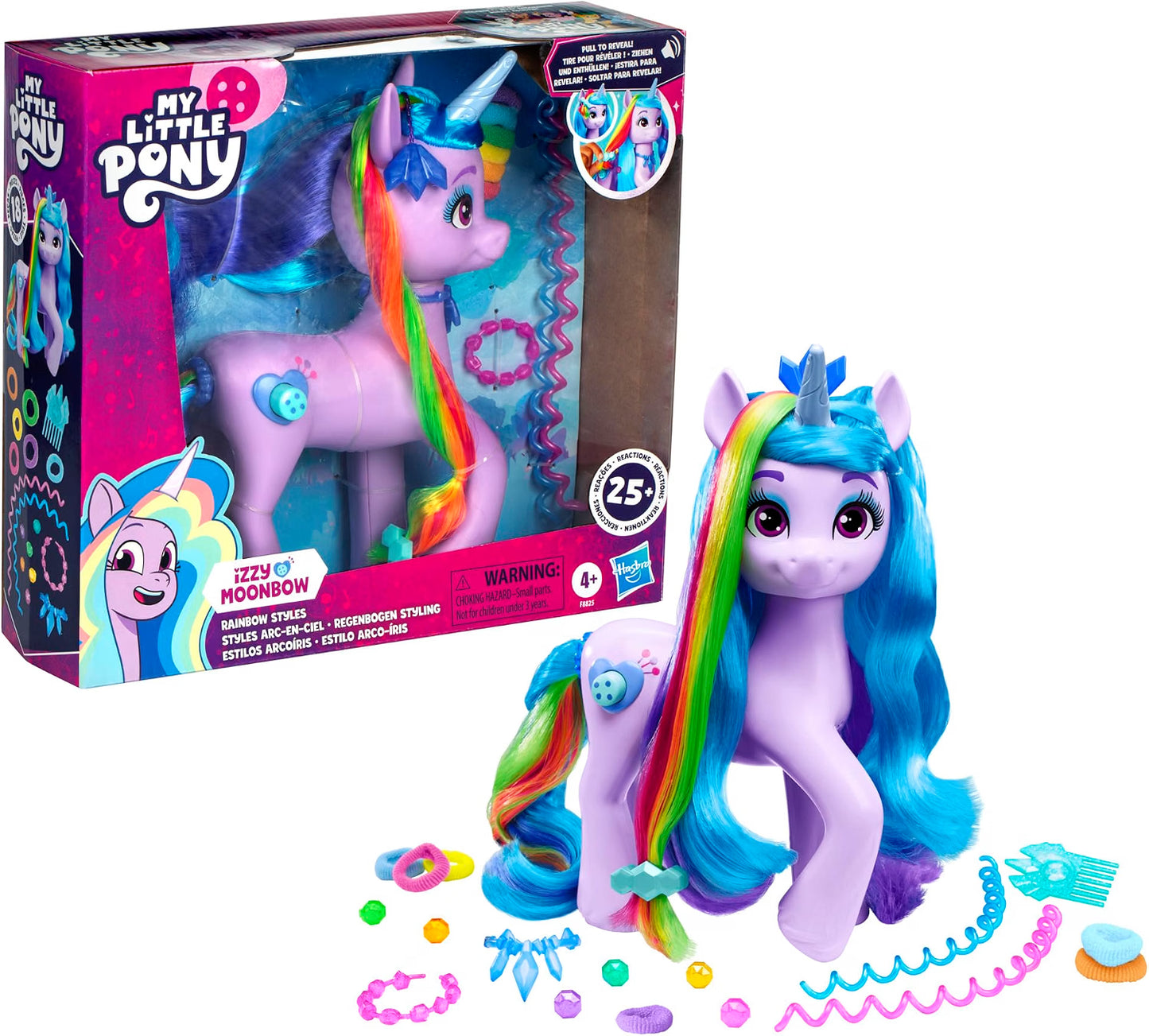My Little Pony: Tell Your Tale Rainbow Styles Izzy Moonbow Unicorn Toys