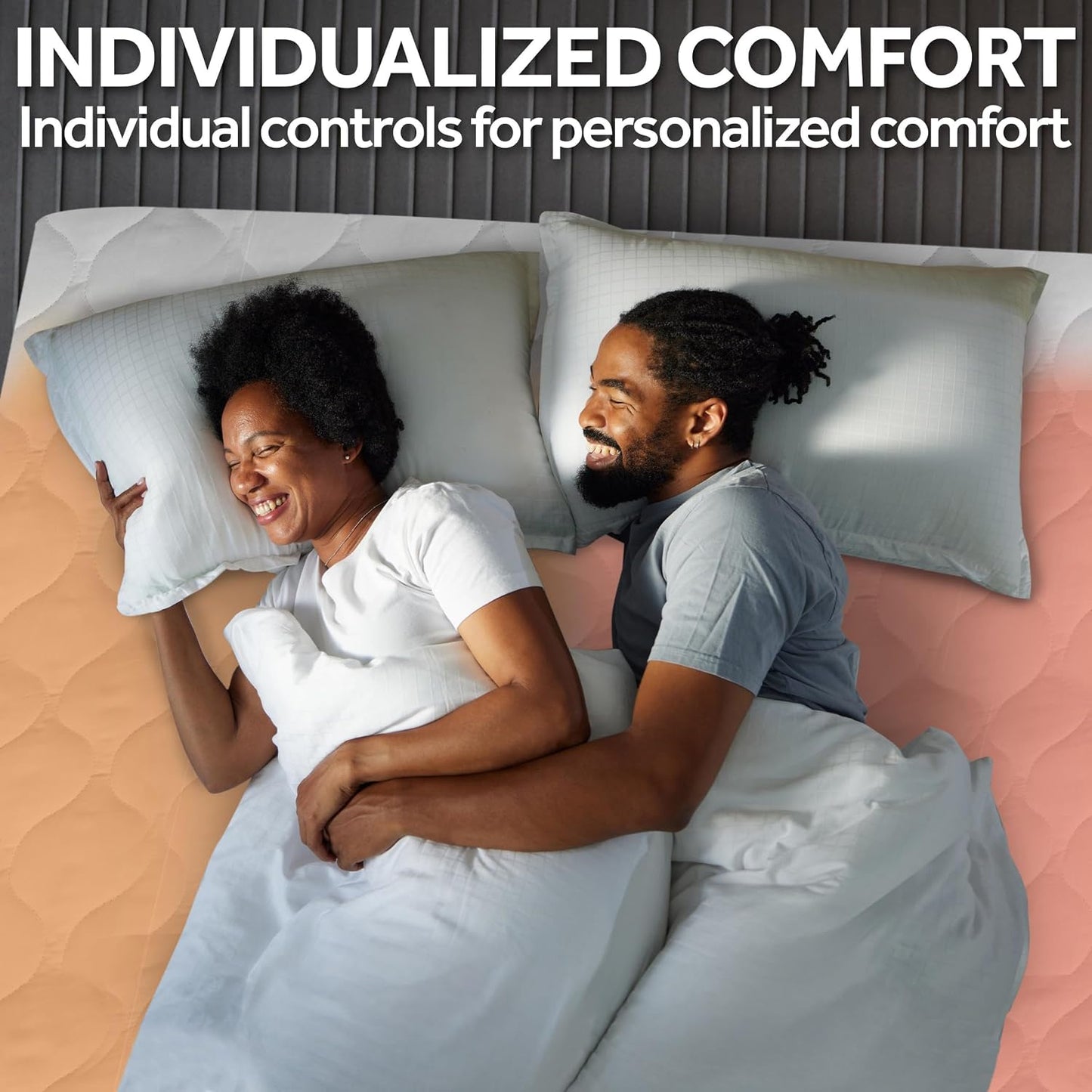 Sunbeam Electric Premium Water Resistant Restful Quilted Heated Mattress Pad, 12 Heat Settings, 12-Hour Selectable Auto Shut-Off, Fast Heating, Cozy Warming Bed, Queen, 60" x 80"