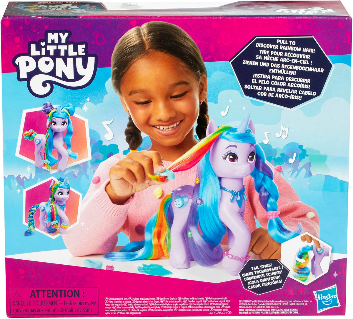 My Little Pony: Tell Your Tale Rainbow Styles Izzy Moonbow Unicorn Toys