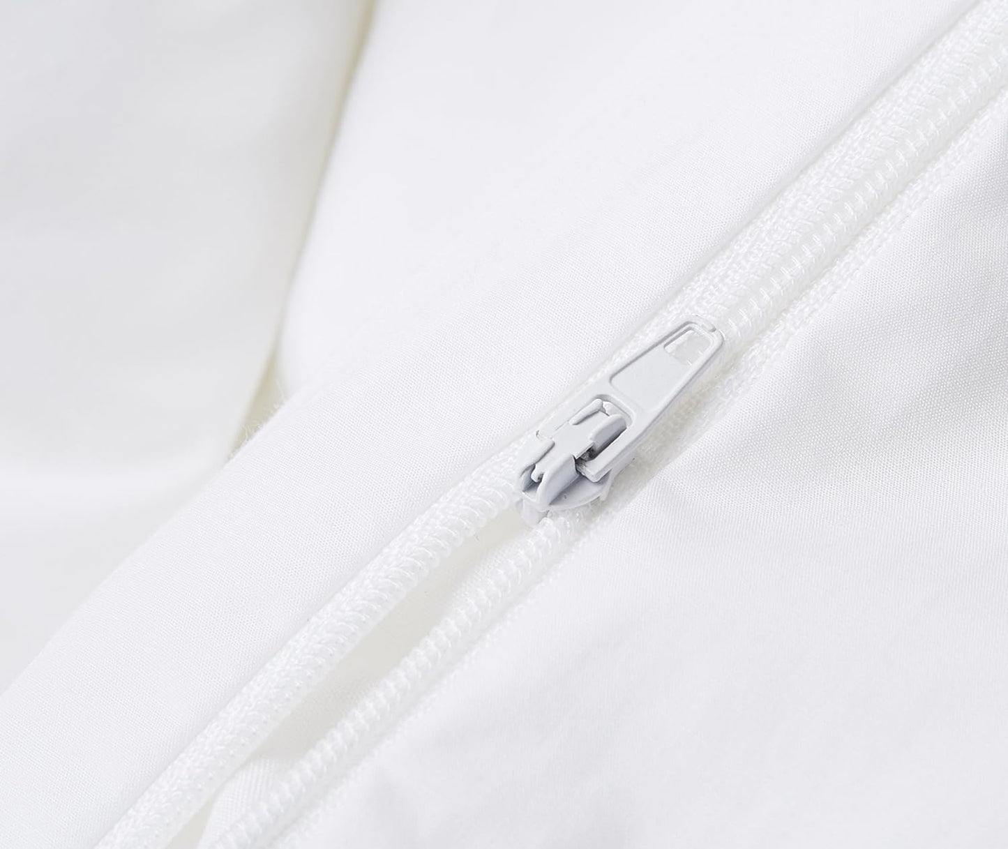 Amazon Brand – Pinzon Hypoallergenic Cotton Duvet Protector, Full/Queen,90x90/"