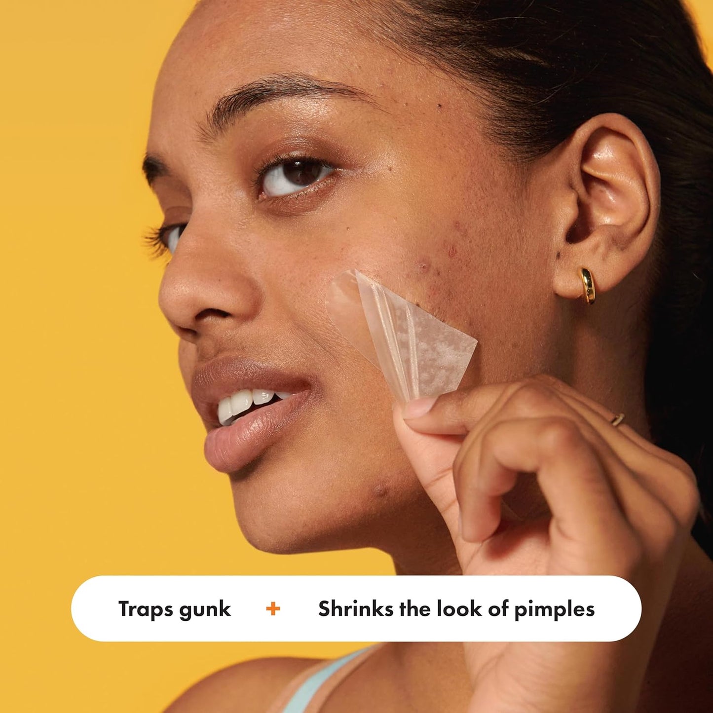 Mighty Patch Hero Cosmetics Face Patch - XL Hydrocolloid Face Mask for Acne, 5 Large Pimple Patches for Zit Breakouts on Nose, Chin, Forehead & Cheeks