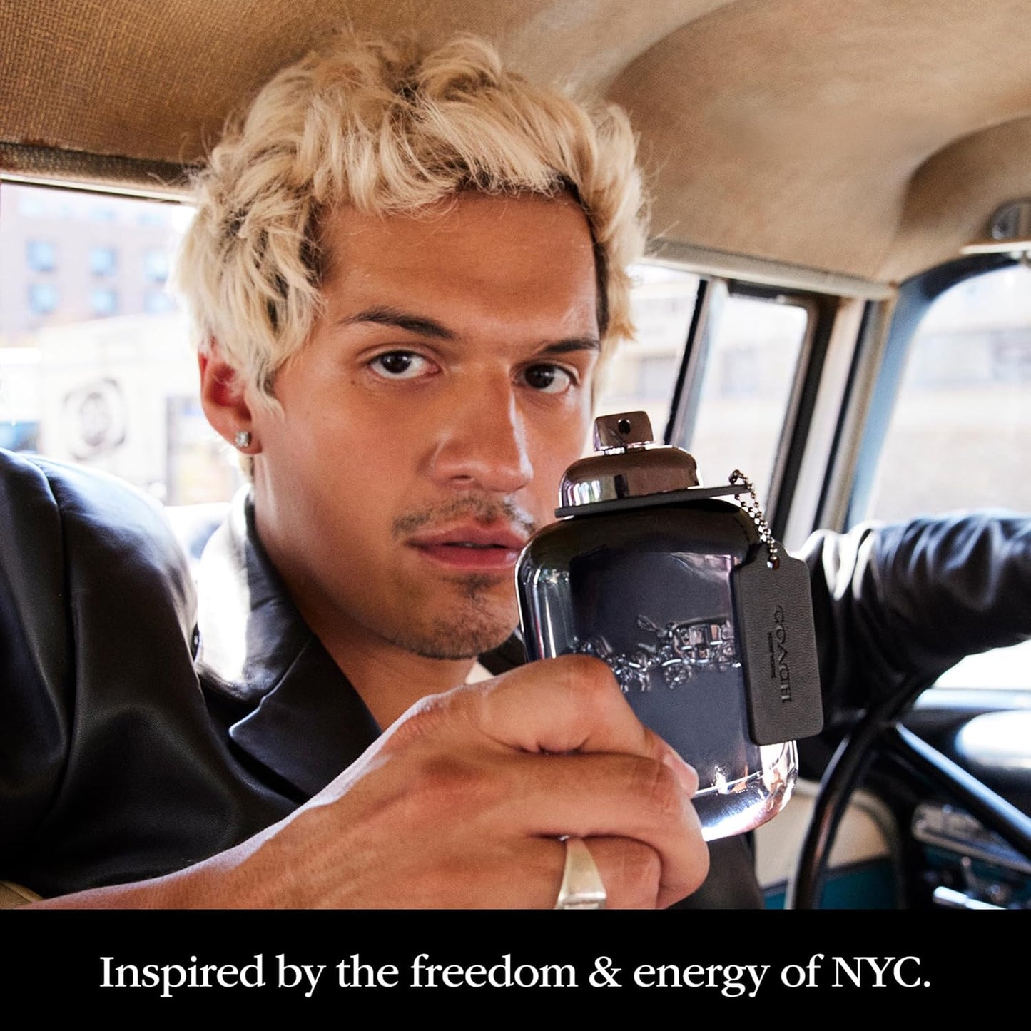 Coach for Men Eau de Toilette - Men's Fragrance - Fougere Woody - With notes of Pear Nashi, Cardamom & Vetiver 2 fl oz