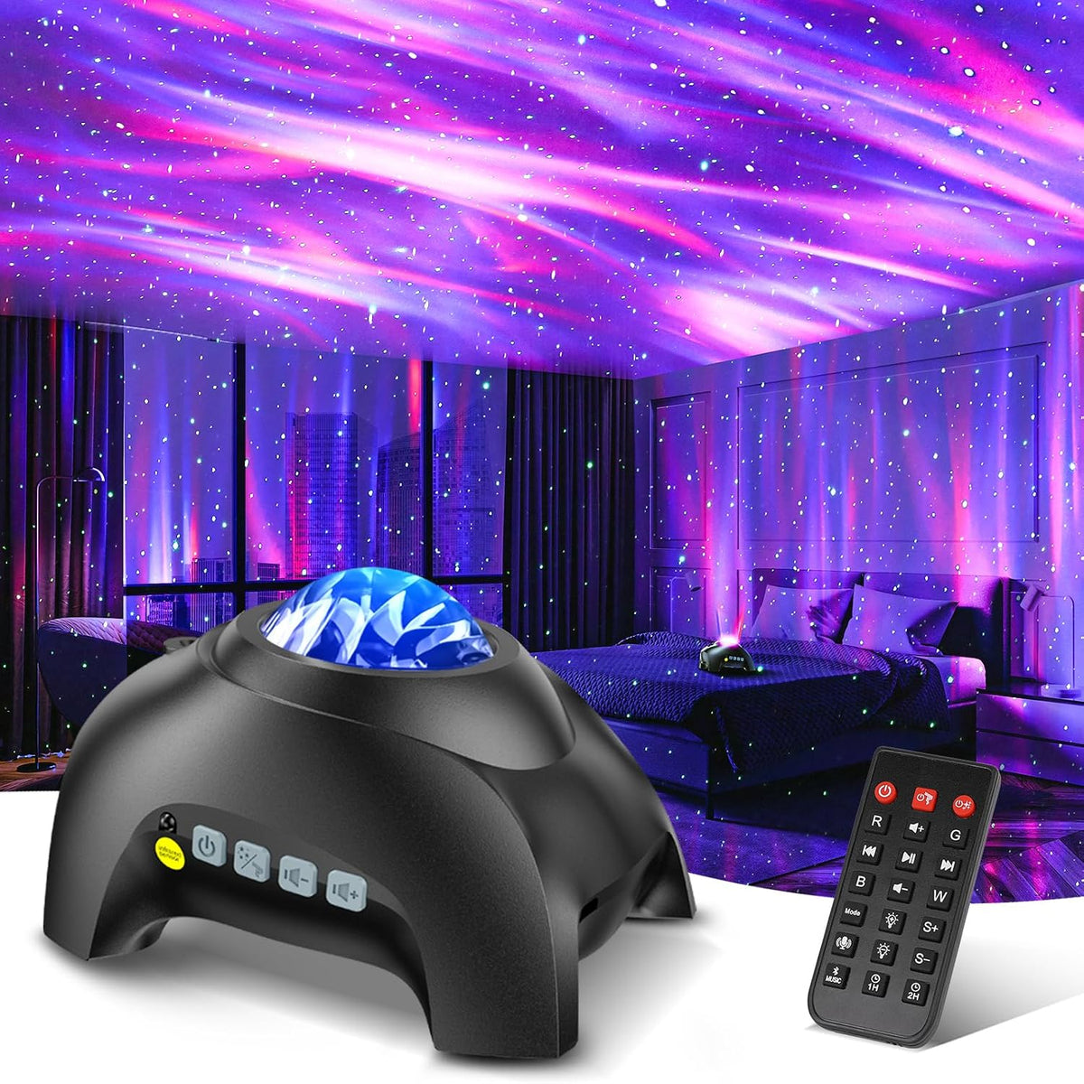Northern Galaxy Light Aurora Projector with 33 Light Effects
