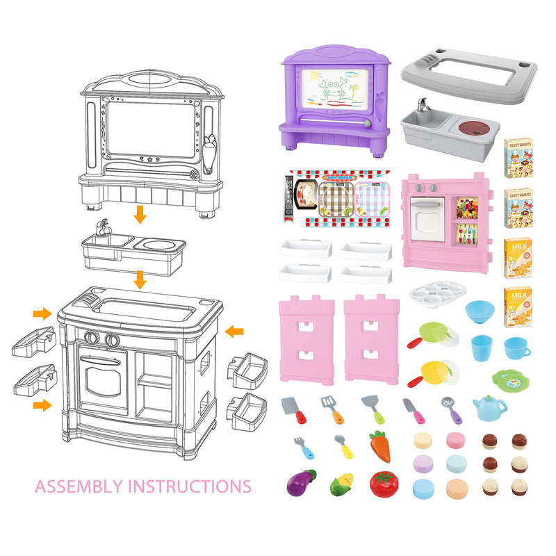 Kids' Chef and Kitchen Toy Play Set