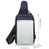 Lior Crossbody Camouflage Shoulder Chest Bag with USB Charging Port | Choose Color