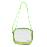 Lior Clear Bag Stadium Approved - Clear Crossbody Purse Bag, with Adjustable Shoulder Strap