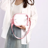 Lior Clear Bag Stadium Approved - Clear Crossbody Purse Bag, with Adjustable Shoulder Strap