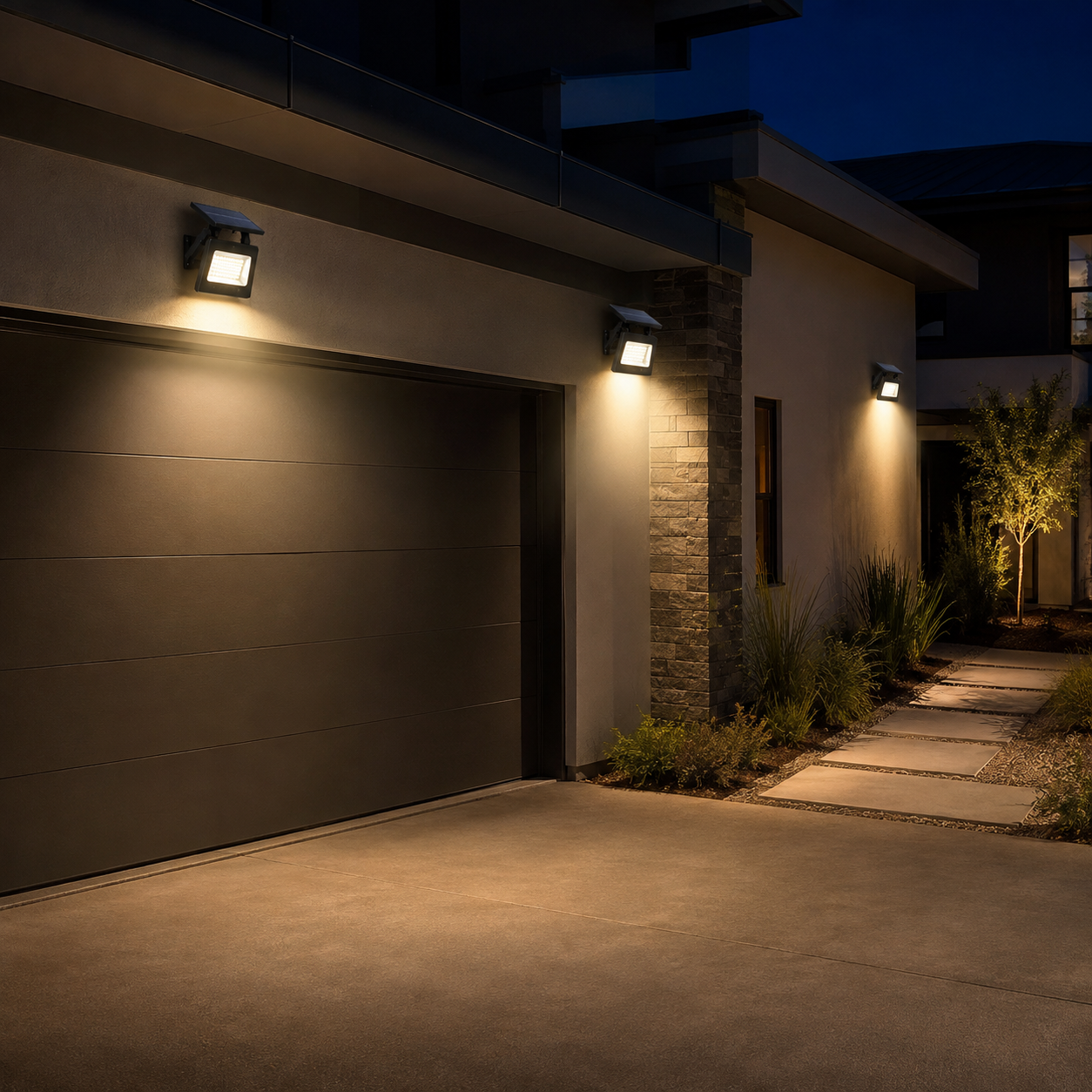3 Pack 6500K 10W SUPER-BRIGHT WATERPROOF SOLAR LED SPOT LIGHT