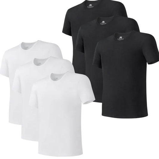 3pk H.O.D., Men's 100% Cotton Crew Neck Short Sleeve T-Shirts