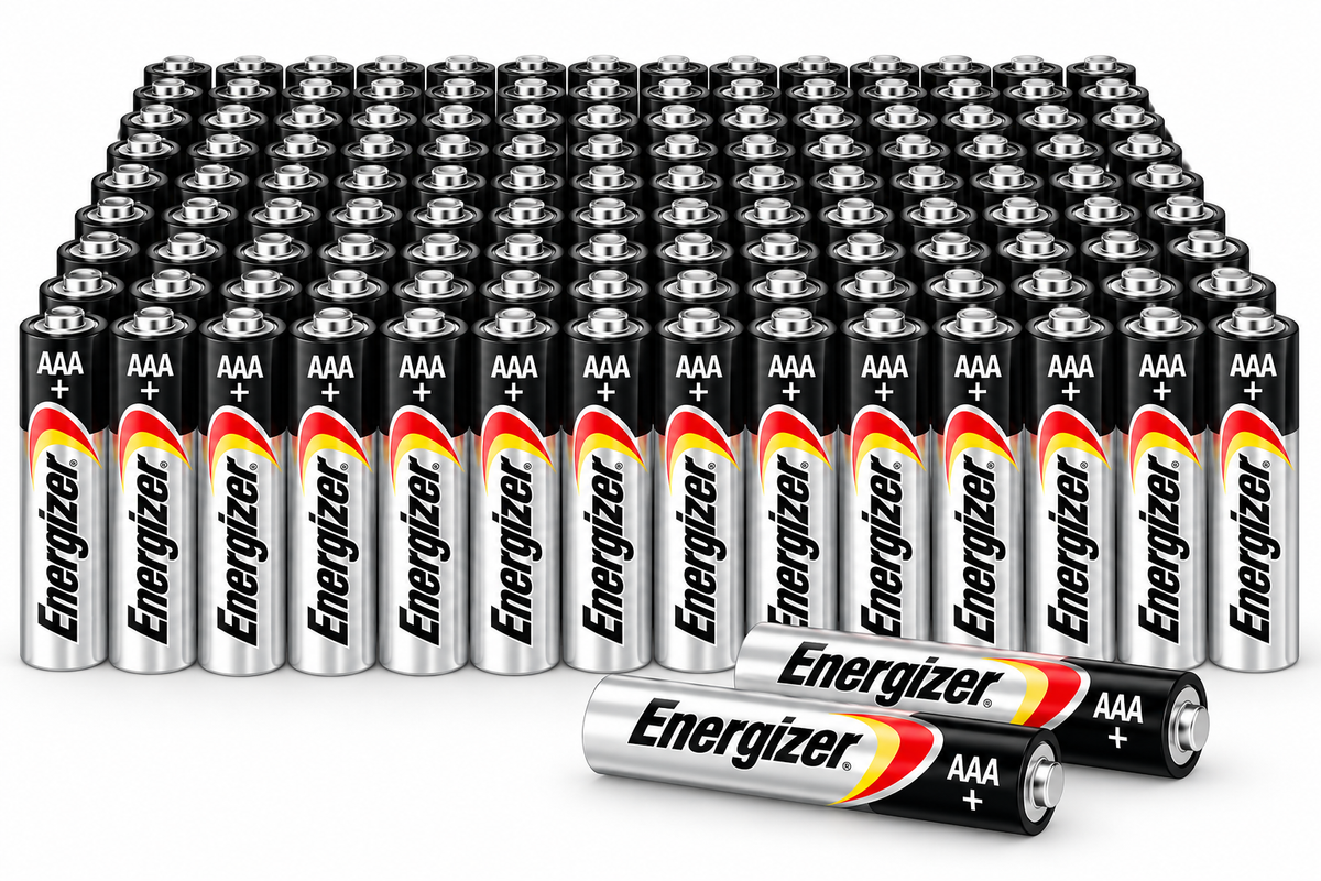 Energizer MAX AAA Batteries (96 Pack), Triple A Alkaline Batteries