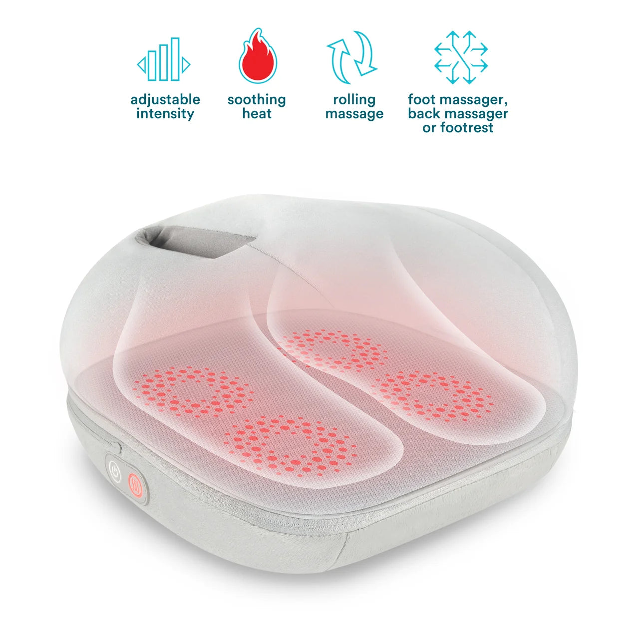 3-in-1 Shiatsu Massager Homedics