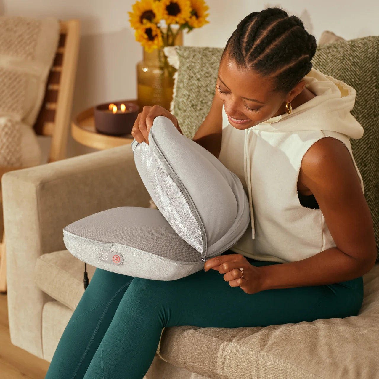 3-in-1 Shiatsu Massager Homedics