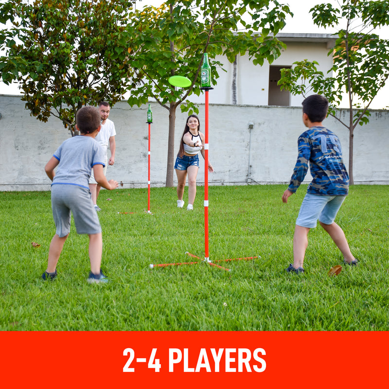 Back Yard Games for Adults and Kids, Fun and Interactive Toss Frisbee Game
