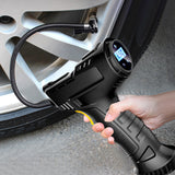 120W Handheld Air Compressor Wireless Wired Portable Air Pump Tire Inflator