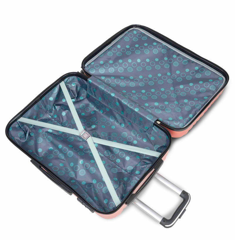 LIOR 3 Piece Set Luggage Sets Suitcase Hardshell Lightweight Spinner Wheels