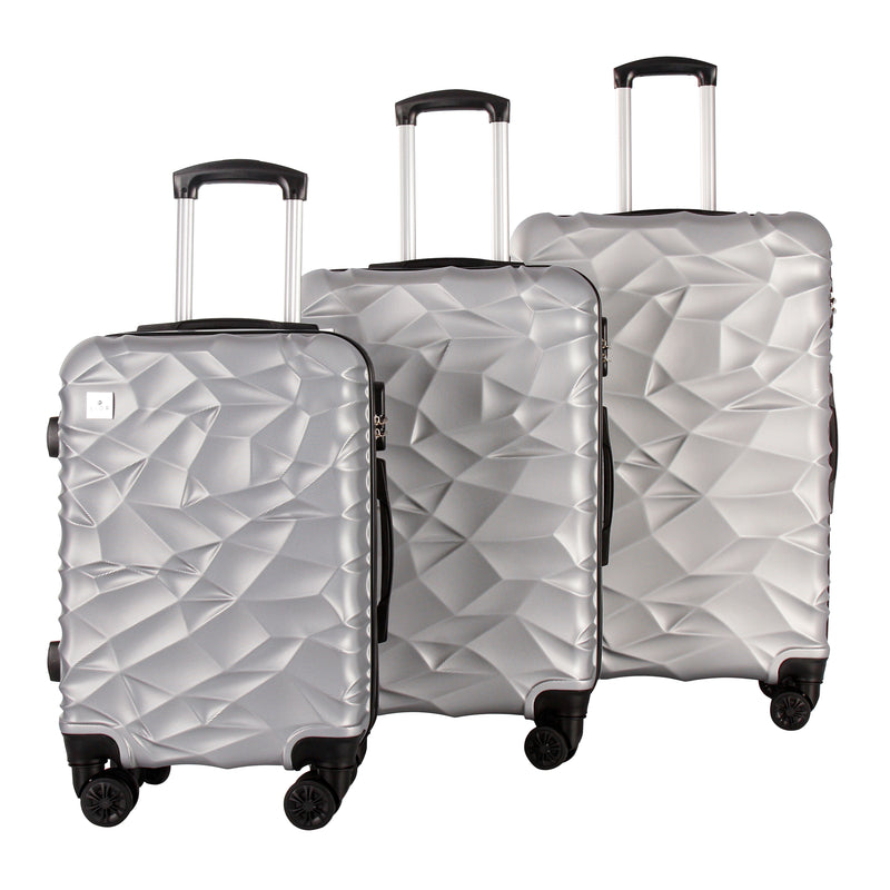 Lior 3-Piece Stylish Lightweight Spinner Luggage Set