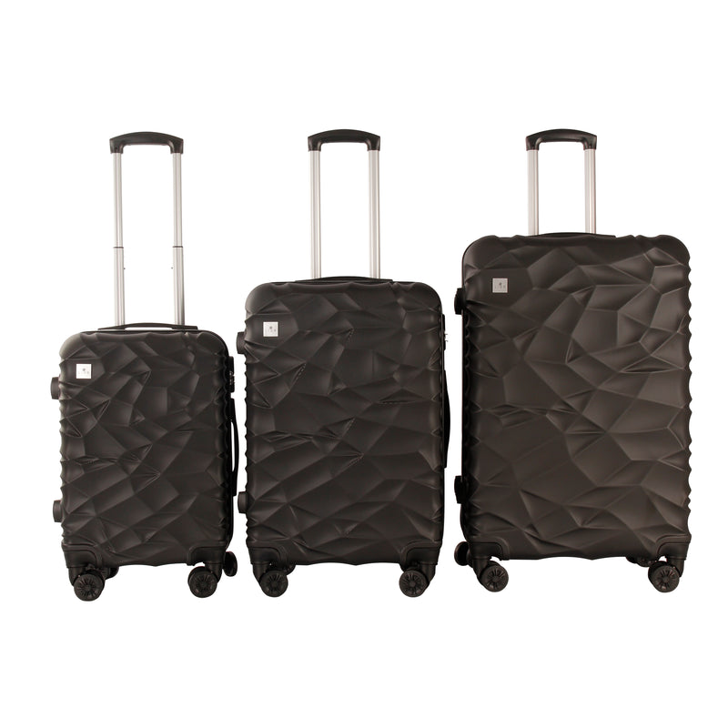 Lior 3-Piece Stylish Lightweight Spinner Luggage Set