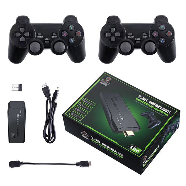 Retro Video Game Console with 10888 Games Wireless 4K 32GB Joystick Controllers