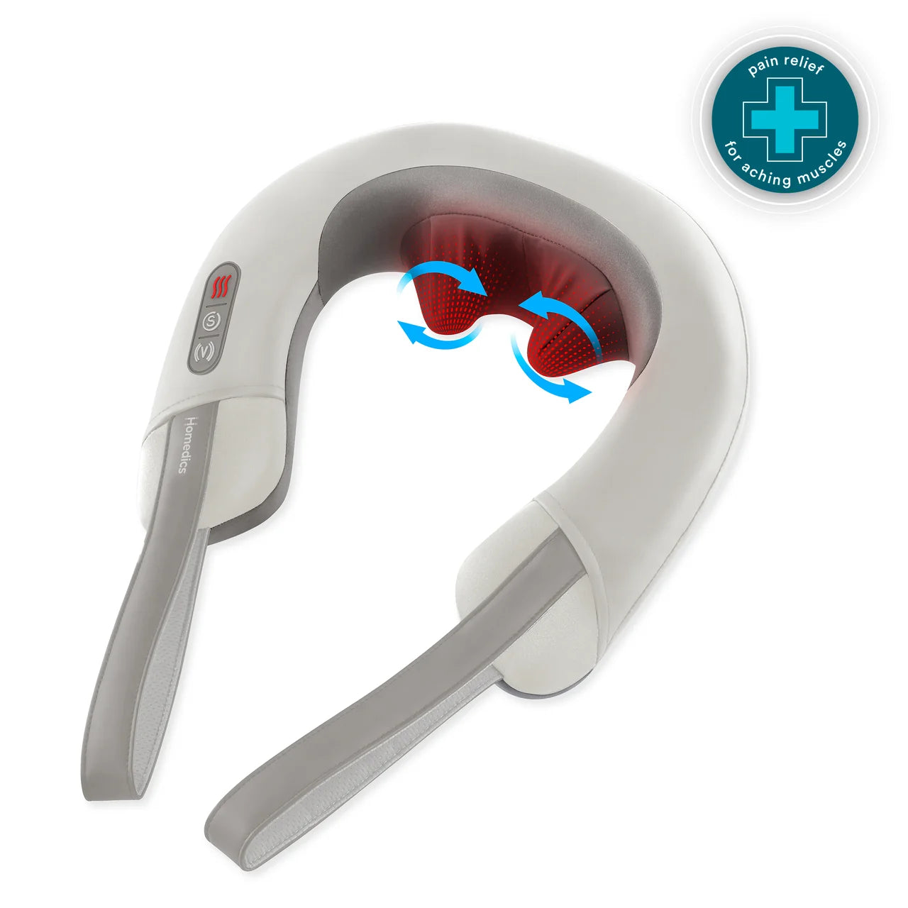 Pro Therapy Elite Shiatsu and Vibration Neck Massager with Heat
