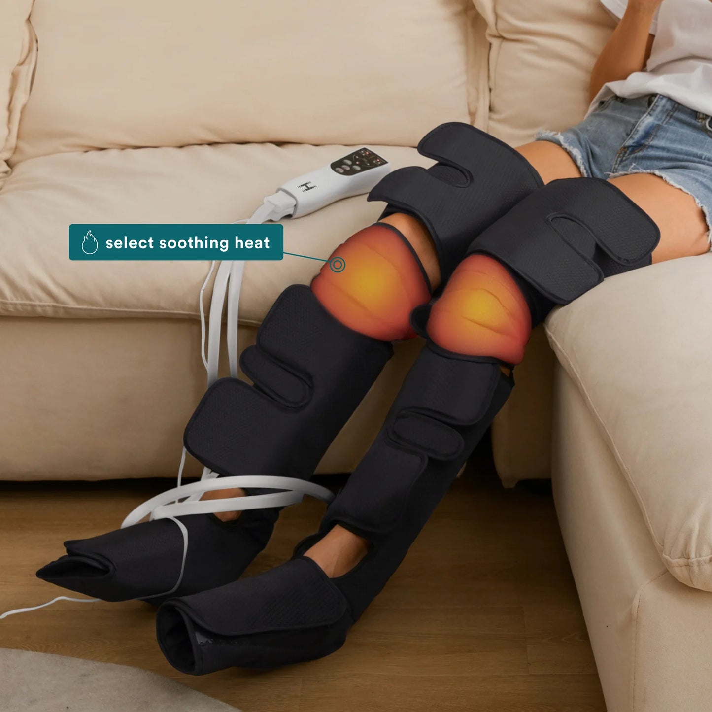 Real Relief Full Leg Air Compression System