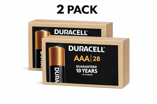 Duracell Coppertop AAA Batteries, 56 Count Pack Triple A Battery with Long-Lasting Power for Household and Office Devices