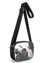 Lior Clear Bag Stadium Approved - Clear Crossbody Purse Bag, with Adjustable Shoulder Strap