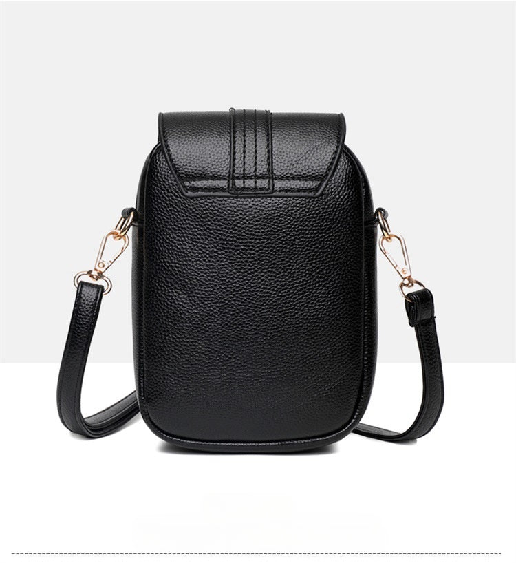 Lior's Timeless Retro Leather Shoulder Bag