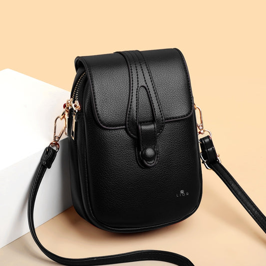 Lior's Timeless Retro Leather Shoulder Bag