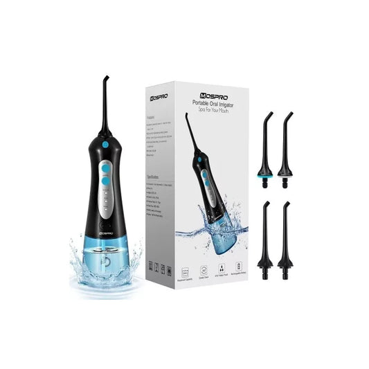 MOSPRO Cordless Water Flosser | Dental Oral Irrigator & Teeth Cleaner for Travel