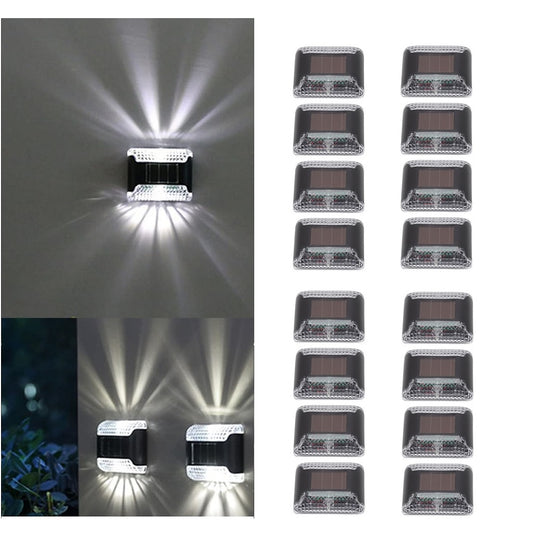 16 PACK SOLAR UP AND DOWN WALL LIGHT