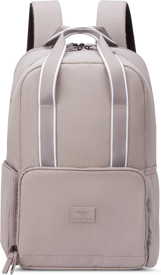 Florence by Mills Carefree Carry laptop travel backpack in Chestnut