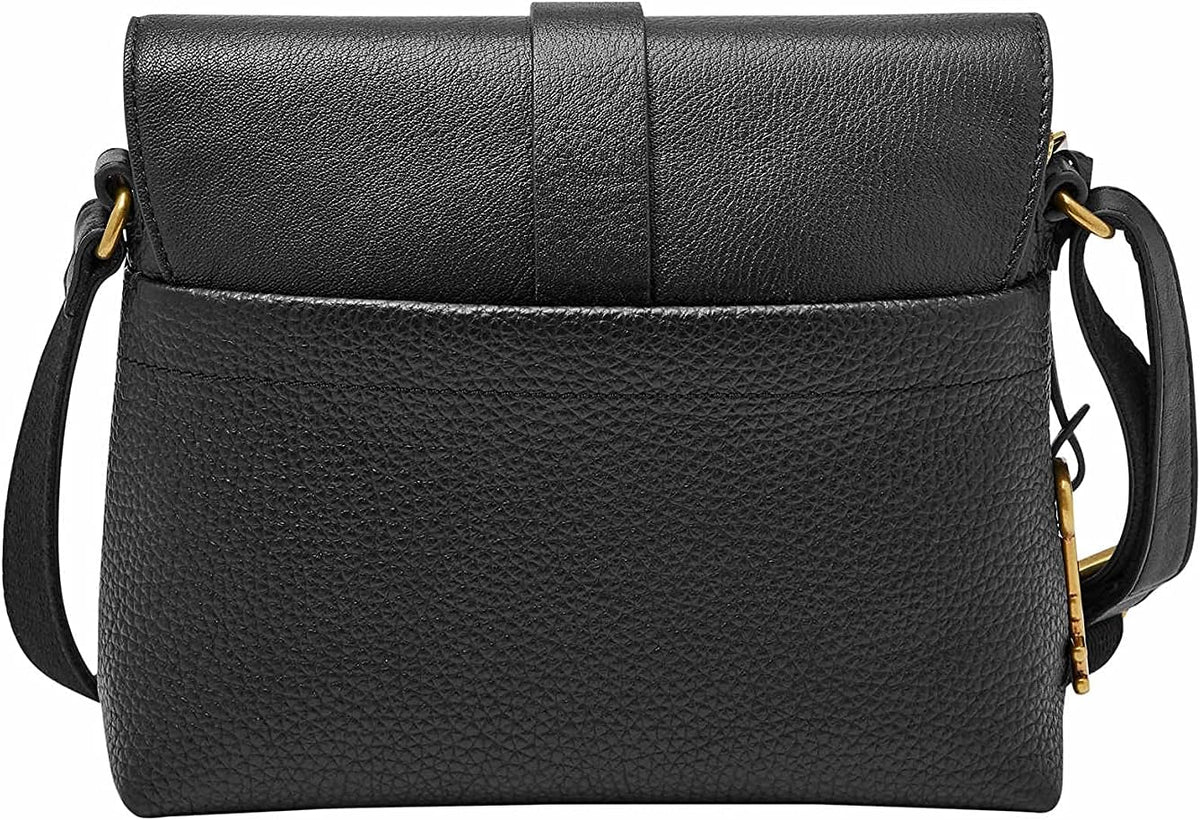 Fossil Kinley crossbody bag interior and details