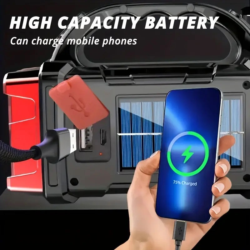 Multifunctional LED Solar Camping Light