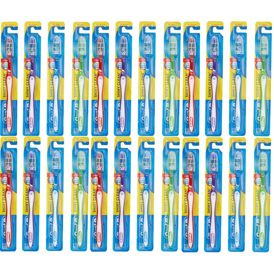 24-Pack Oral-B Fresh Clean Medium Toothbrushes