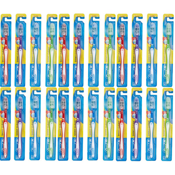 24-Pack Oral-B Fresh Clean Soft Toothbrushes