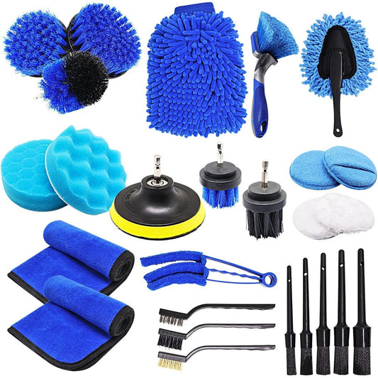 26 Pcs Car Detailing Brush Set