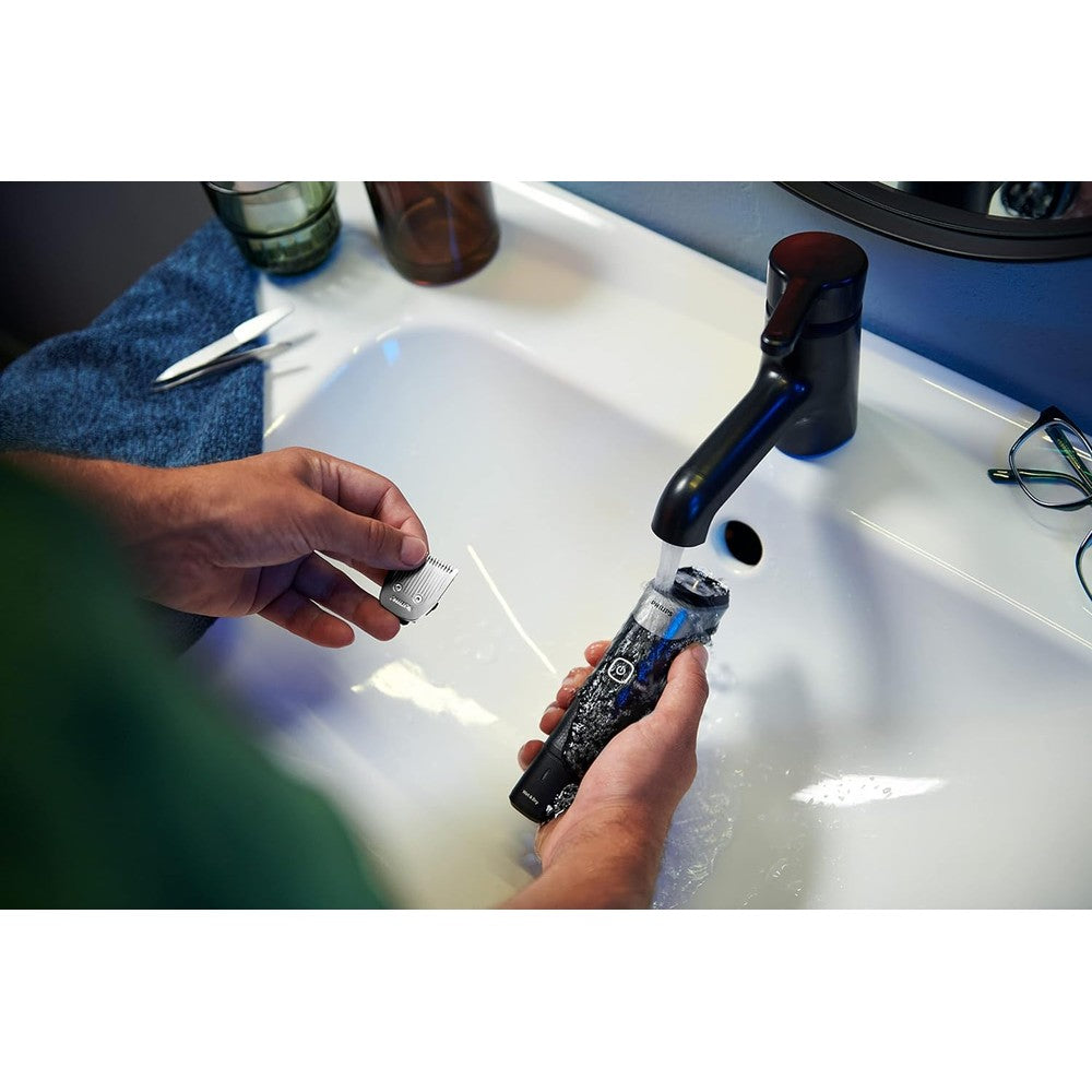 Philips Norelco Multigroom Series 5000 18 Piece, Beard Face, Hair, Body and Intimate Hair Trimmer for Men