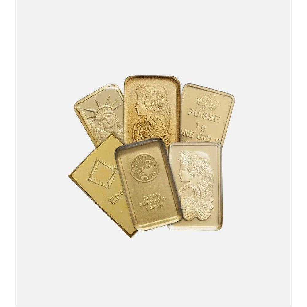 1 Gram .9999 Fine Gold Bar