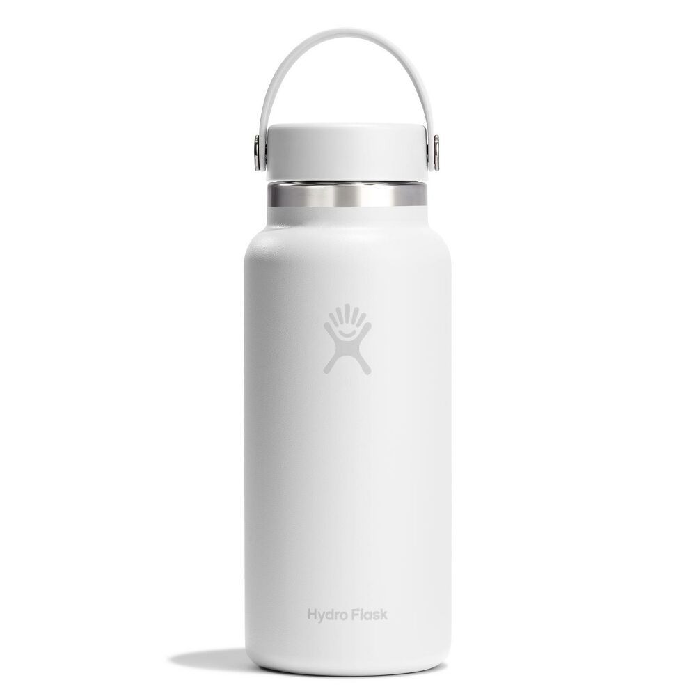 Hydro Flask Store Hydro Flask Water Bottle - Insulated Stainless Steel - Wide Mouth Chug Lid, Non Spill, Leakproof in 32 Oz