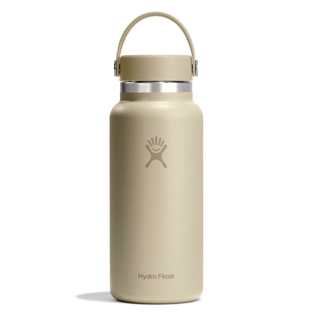 Hydro Flask Store Hydro Flask Water Bottle - Insulated Stainless Steel - Wide Mouth Chug Lid, Non Spill, Leakproof in 32 Oz