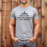 Unisex Premium Midweight Cotton T-Shirt-Funny Messages