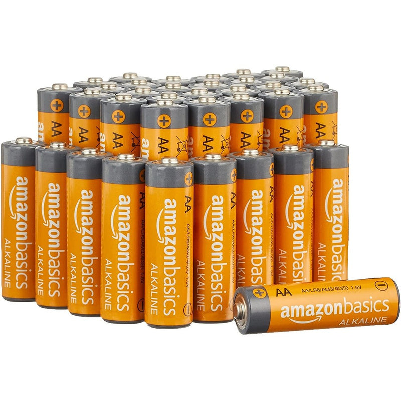 200-Pack: Amazon Basics Alkaline High-Performance Batteries (AA, AAA)