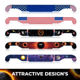 5 OR 10 Pack BRITENWAY Solar Eclipse Glasses - CE Approved & ISO Certified Safe