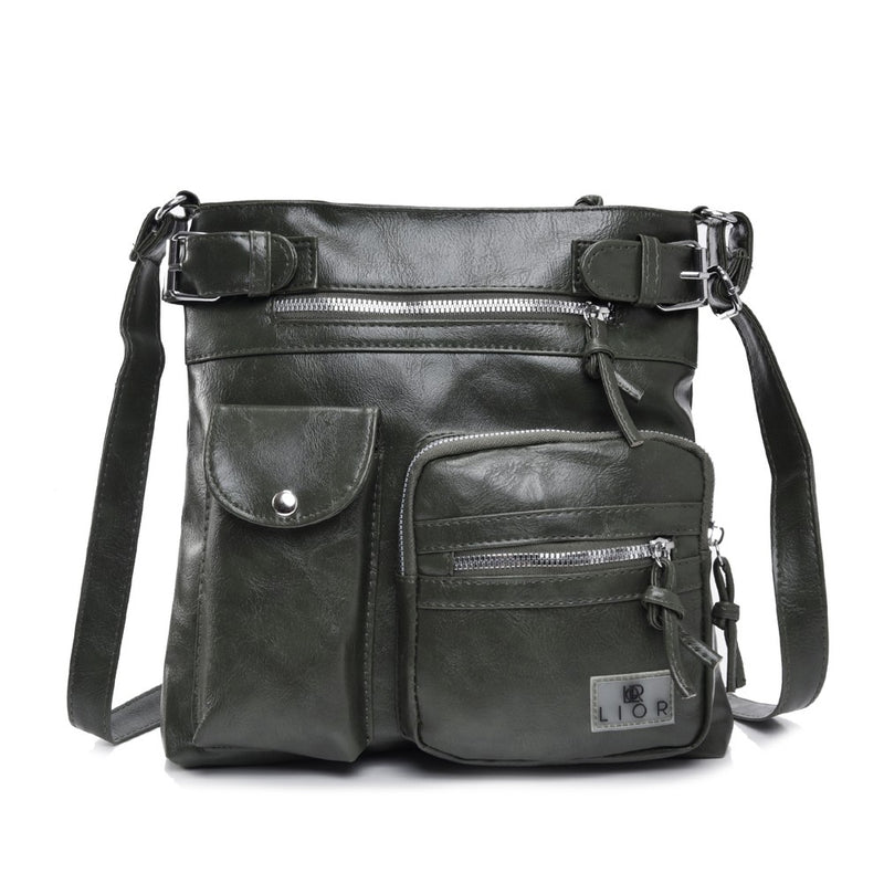 Lior Multi-Pocket Crossbody Bag