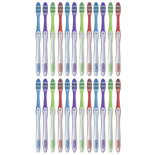 24-Pack: Oral B Fresh & Clean Soft Toothbrush