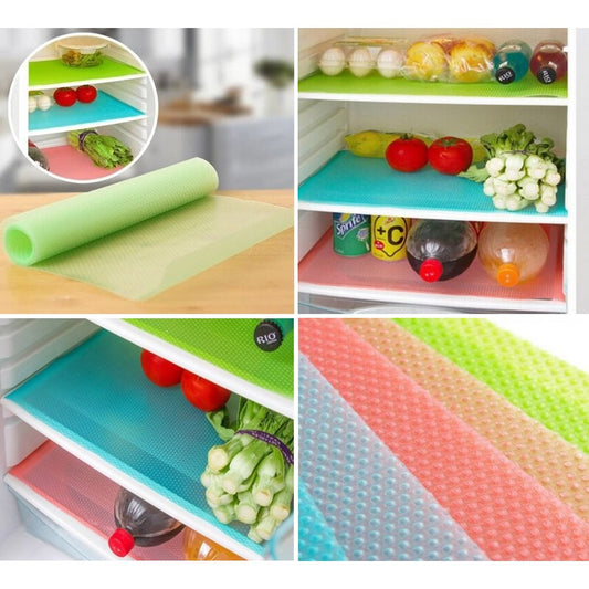 8 Pack Refrigerator Mats – Assorted Colors