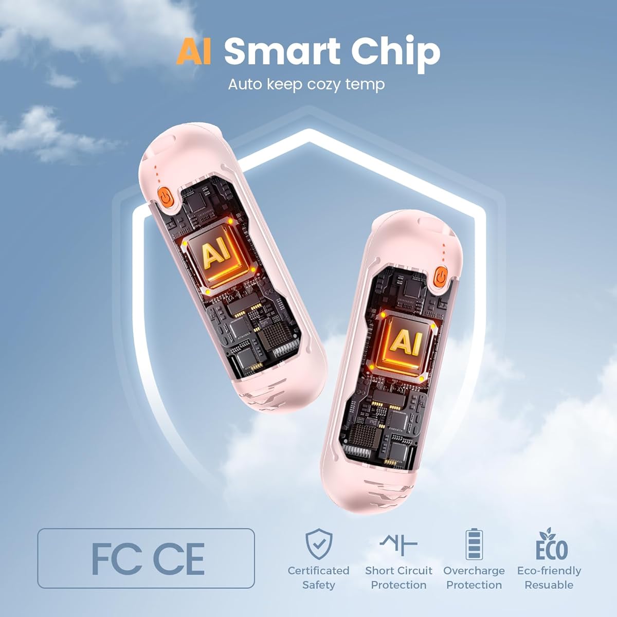 Rechargeable AI Hand Warmers